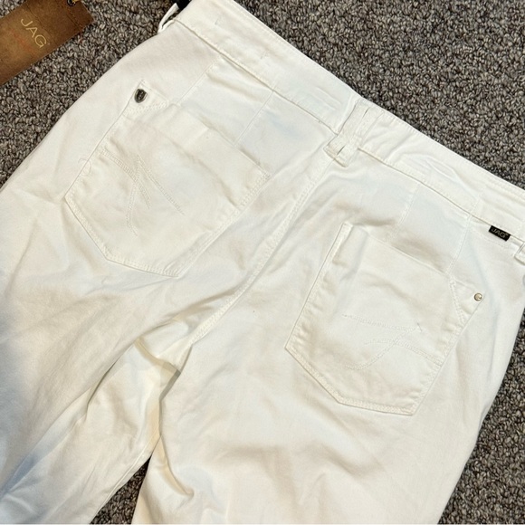 NWT Jag Jeans Women's White Bermuda Shorts - Picture 6 of 6